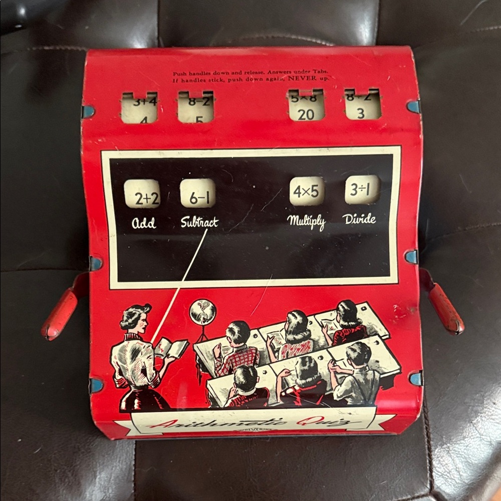 Wolverine Arithmetic Quiz Game - Red